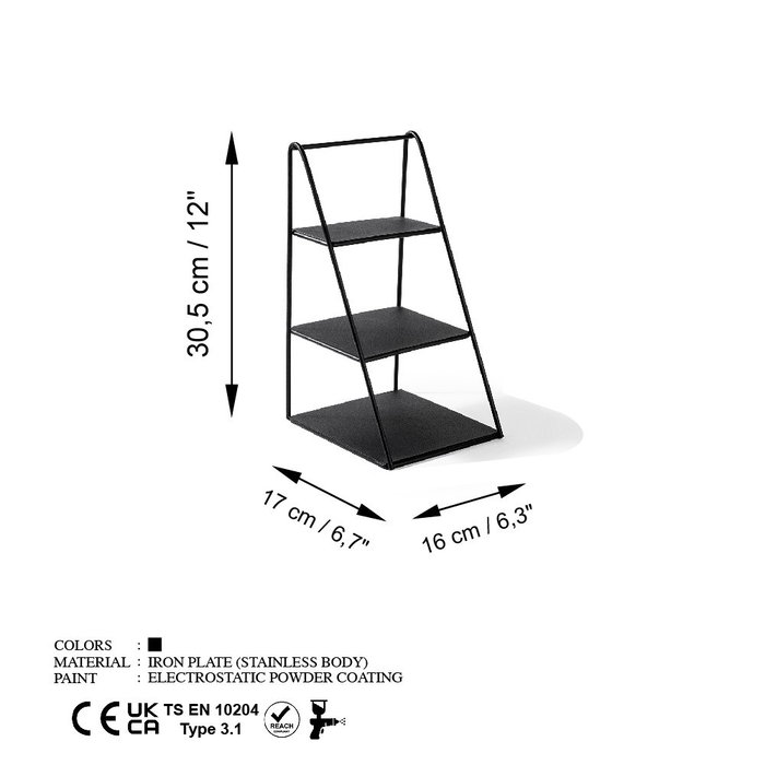 Aberto Design Kalımnos - Negro